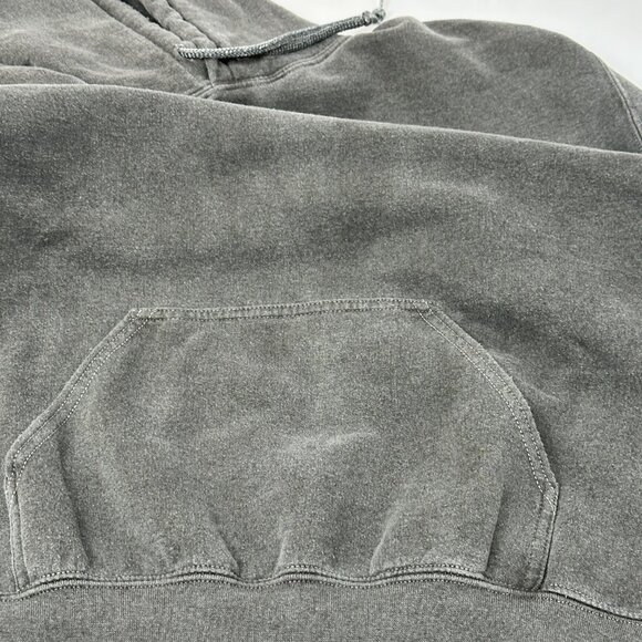 NWOT Bdg Urban Outfitters Longline Hoodie Pre-Piled Comfy Slouchy Gray S… - Picture 8 of 12